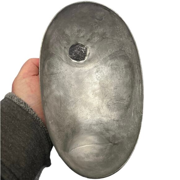 1970s Pewter and Brass Duck Trinket Boxes or Tureens - Picture 11 of 13